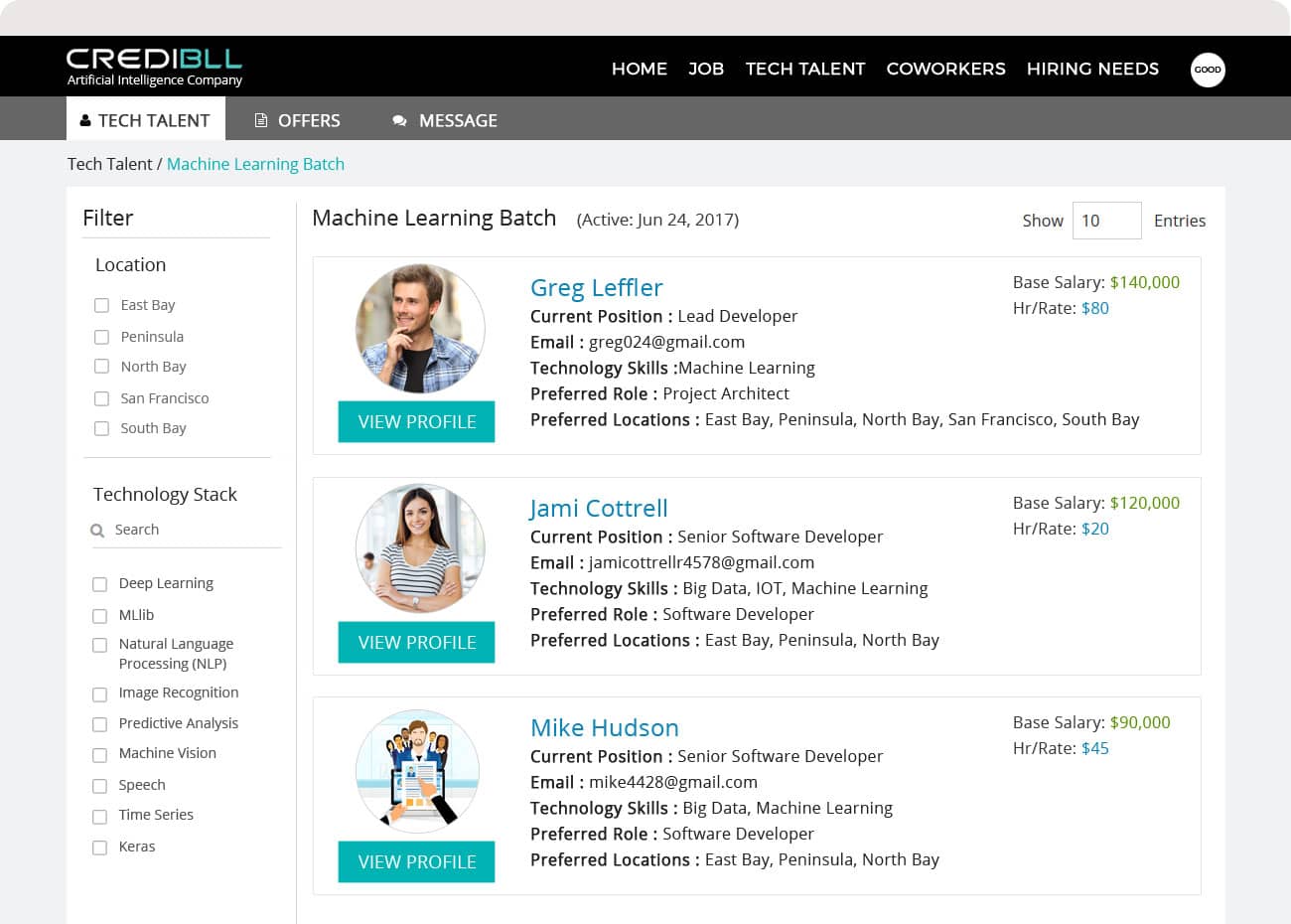Hire your dream candidate